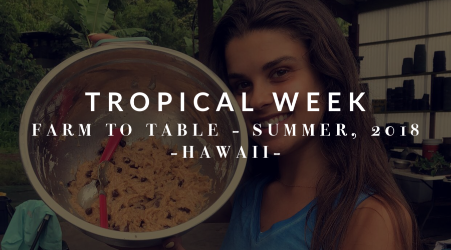 Tropical Week: Farm to Table