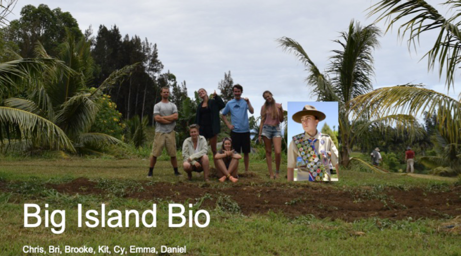 Big Island Farms Biology Project 2019